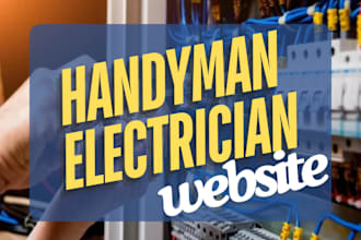 design responsive construction website handyman website design electrician web