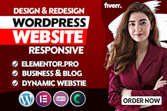 build wordpress website development business website,wordpress website design