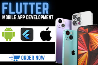 do flutter flow mobile app development, flutter ui android, ios app firebase
