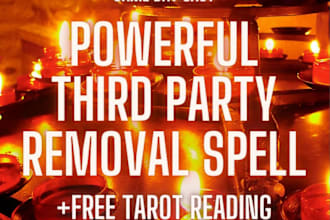 cast powerful love spell, remove third party and evil eye from your love life