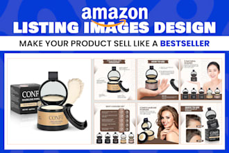 design amazon listing images, amazon product photos, product infographics