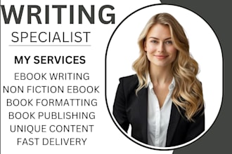 do online course content creation course curriculum, ghost writer, ebook writing