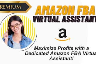 be your dedicated amazon fba virtual assistant