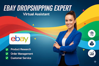 be your ebay 2 step dropshipping VA