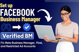 fix or create facebook business manager with ad account