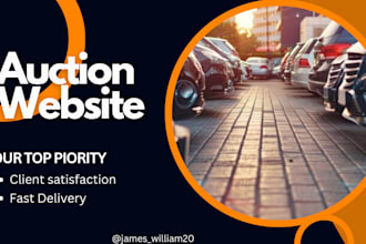 make an auction website, bidding website and a multivendor website