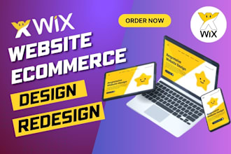 build wix website and wix ecommerce and be your wix developer