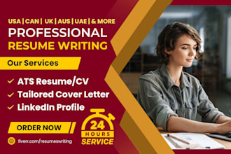 provide professional resume,and linkedin writing services