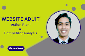 do SEO audit, competitor analysis, and create a customized action plan