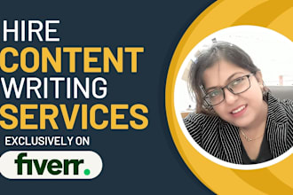write compelling website content, as your SEO content writer
