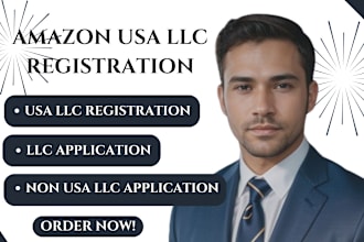setup amazon USA llc for non USA residents US wyoming llc application llc ein