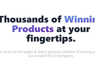 do shopify store design, shopify product research, shopify winning products