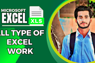 create a custom excel spreadsheet with formulas, designing, and data cleaning