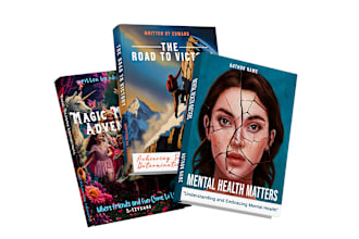 create a visually appealing book cover formatting hardcover and paperback