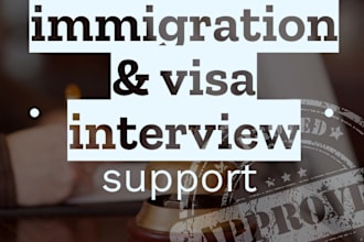 provide immigration and visa interview support