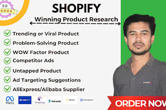 research shopify winning products for dropshipping to boost your sales