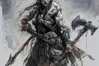 expert dnd character and dnd character art