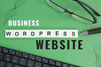 create a stunning website or wordpress website development