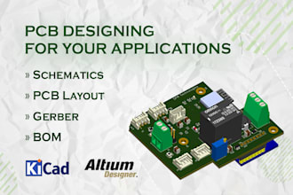 pcb designing for your circuit requirements