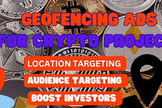 setup geofencing ads for crypto, audience targeting and location targeting