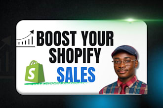 be your shopify marketing expert, shopify promotion for sales, ads conversions