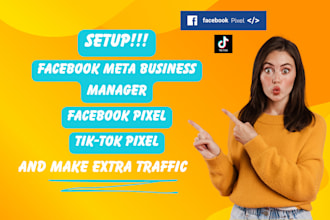 setup facebook meta business manager and pixel with shopify