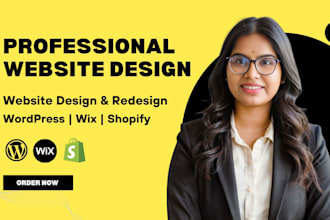 design and redesign website for small business