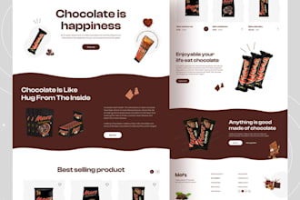 design candy shopify store chocolate cookies store ice cream  dropshipping store