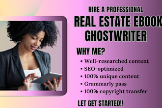 be your real estate ebook, personal finance, business, and kindle ebook writing