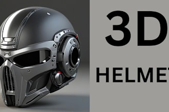 sculpt 3d helmet, 3d mask, mask, cosplay model, helmet for 3d printing, 3d model