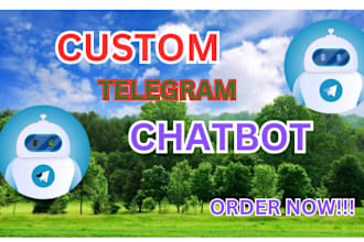 set up telegram bot using telegram api