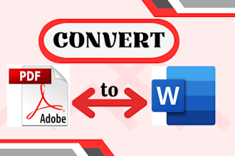 convert PDF to word