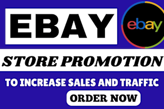 do ebay, esty and listing promotion to boost store traffic