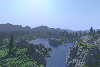create a custom minecraft world painter survival map for you