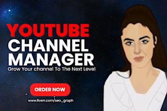 be your youtube channel growth manager and SEO specialist