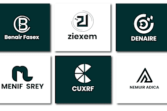 design initial letters logo