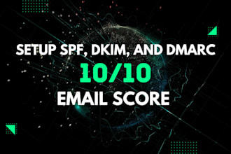 fix spf, dkim, dmarc for better inbox delivery and reduce spam