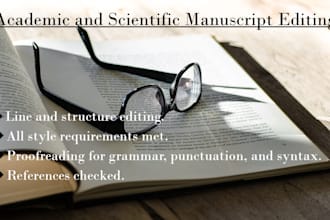 edit your journal article or scientific manuscript