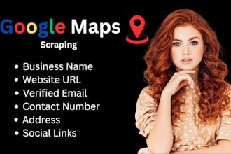 do b2b data extraction google map scraping data mining verified emails