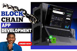 build blockchain app, develop dapp, web, crypto wallet, exchange website, web3