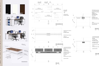 draft manufacturing ready furniture shop drawings
