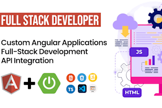 develop your website using angular, and spring boot