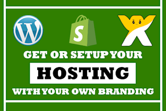 setup web hosting on bluehost, hostinger, dreamhost, godaddy