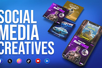 create social media posts, facebook ad design, instagram post design ad creative