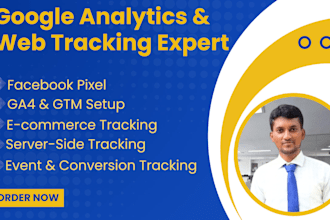 professionally set up and optimize ga4, GTM, and website tracking