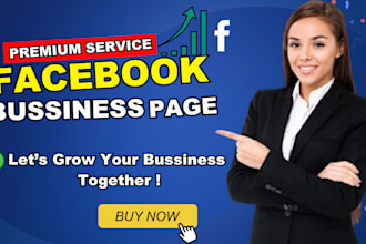create and optimize professional facebook bussiness page