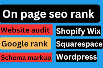 monthly onpage seo wordpres on page rankmath wordpress schema markup
