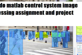 do matlab control system image processing assignment and project