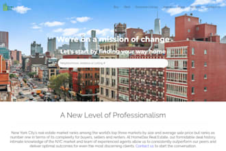 build real estate website property management website using wordpress