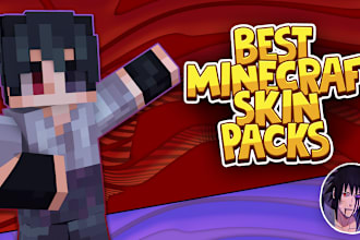 make professional custom minecraft skin packs